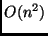 $O(n)$