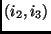 $(i_2, i_3)$