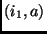 $(i_1, a)$