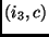 $(i_3, c)$