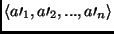 $\langle a\prime_1, a\prime_2, ..., a\prime_n \rangle$
