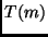 $T(m)$