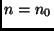 $n = n_0$