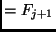 $= F_{j + 1}$