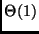 $\Theta (1)$