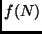 $f(N)$